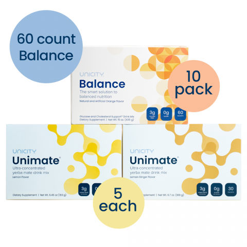 FEEL GREAT BALANCE + UNIMATE CITRUS MINT PACK 